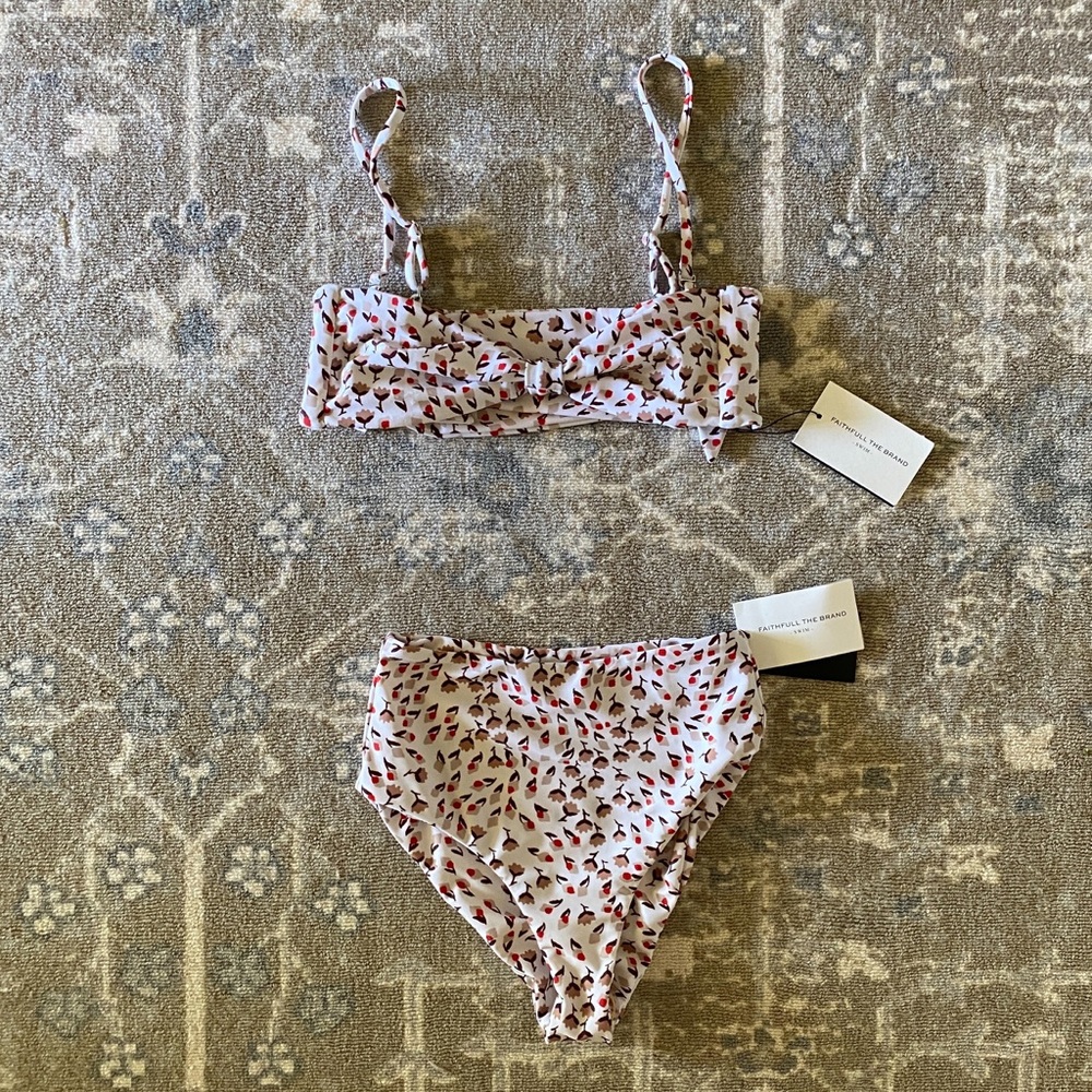 Faithfull The Brand Lou Sabine High Waisted Bikini